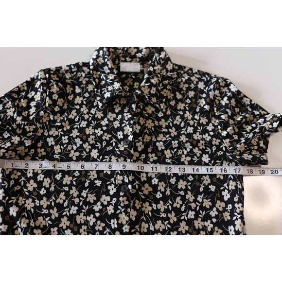 Vintage 90s Villager Floral Ditsy Button Down Maxi Dress Whimsigoth Cottagecore - Picture 11 of 14